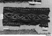 Textile Fragment, Wool, linen; tapestry weave