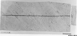 Textile Fragment, Linen; plain weave, embroidered in silk