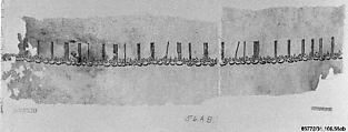 Tiraz Textile Fragment, Linen; plain weave, embroidered in silk
