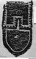 Fragment of a Band, Linen, wool; tapestry weave, looped embroidery