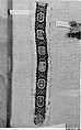 Band, Linen, wool; tapestry weave
