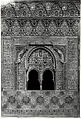 Architectural Model Based on the Alhambra, Rafael Contreras (Spanish), Plaster colored