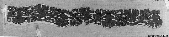 Band, Linen, wool; tapestry weave