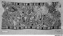 Band Fragment, Linen, wool; tapestry weave
