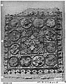 Ornamental Tapestry Panel, Wool, linen; plain weave, tapestry weave