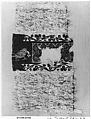 Textile Fragment, Linen, wool; tapestry weave, looped embroidery