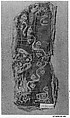 Fragment of a Sleeve Band, Linen, wool; tapestry weave