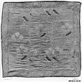 Square, Silk, metal wrapped thread; brocaded