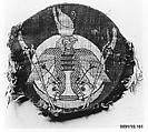 Medallion, Silk and wool