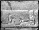 Tile from a Frieze, Stonepaste; glazed