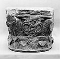 Capital with Leaves, Sandstone; carved