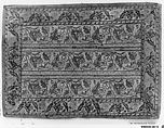 Panel, Silk, metal wrapped thread; brocaded
