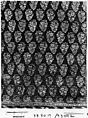 Cover, Silk, metal wrapped thread; woven