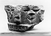 Capital with Leaves, Sandstone; carved