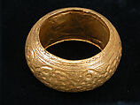 Bracelet, One of a Pair, Gold