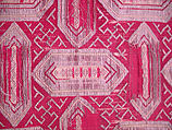 Textile with Cartouche Design, Silk, metal wrapped thread; lampas (kemha)