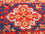 "Ornamental Lotto" Carpet, Wool (warp, weft and pile); symmetrically knotted pile