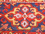"Ornamental Lotto" Carpet, Wool (warp, weft and pile); symmetrically knotted pile