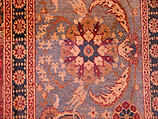 Carpet with Triple-Arch Design, Silk (warp and weft), wool (pile), cotton (pile); asymmetrically knotted pile 