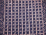 End of a Belt, Cotton; embroidered