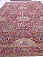 Ottoman Court Carpet, Wool (warp, weft and pile); asymmetrically knotted pile