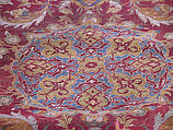 Ottoman Court Carpet, Wool (warp, weft and pile); asymmetrically knotted pile
