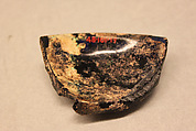 Fragment of Bowl, Glass; cut