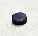 Beads, Lapis lazuli; cut