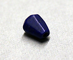 Beads, Lapis lazuli; cut