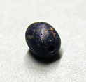 Beads, Lapis lazuli; cut