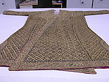 Coat (Chuga), Wool, metal wrapped thread; twill weave, embroidered