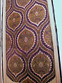 Fragmentary Loom Width with Ogival Pattern, Silk, metal wrapped thread; lampas (kemha)