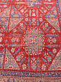 'Chessboard' Carpet, Animal hair (warp and pile), wool (weft); asymmetrically knotted pile