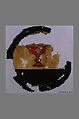 Textile Fragment, Wool; appliqued and embroidered