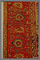 Ushak Medallion Carpet on White Ground, Wool (warp, weft and pile); symmetrically knotted pile