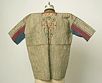 Man's Damir Coat with Short Sleeves, Wool, silk, and metal wrapped thread; slit-tapestry weave