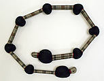 Ensemble, Silk, cotton, wool, metal wrapped thread