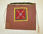Ensemble, Linen, cotton, metal; embroidered