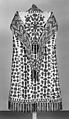 Cape, Silk; embroidered