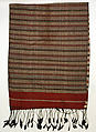Ensemble, Wool, silk, leather, metal