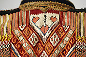 Man's Damir Coat with Short Sleeves, Wool, silk, and metal wrapped thread; slit-tapestry weave