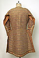 Coat, Silk, metal wrapped thread, cotton; brocaded