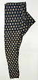 Trousers, Silk, metal wrapped thread; brocaded