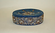 Cap, Velvet; embroidered