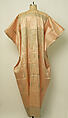 Women's Mashla Summer Cloak, Silk, metal wrapped thread; tapestry weave; brocaded; braided