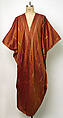 Abaya or Mashla Summer Cloak, Silk and metal wrapped thread; tapestry weave