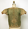 Jacket, Silk, metal wrapped thread; brocaded and embroidered