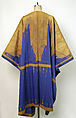 Abaya Cloak, Silk, cotton, and metal wrapped thread; slit-tapestry weave; plain weave