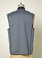 Vest, Wool, silk