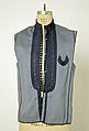 Vest, Wool, silk